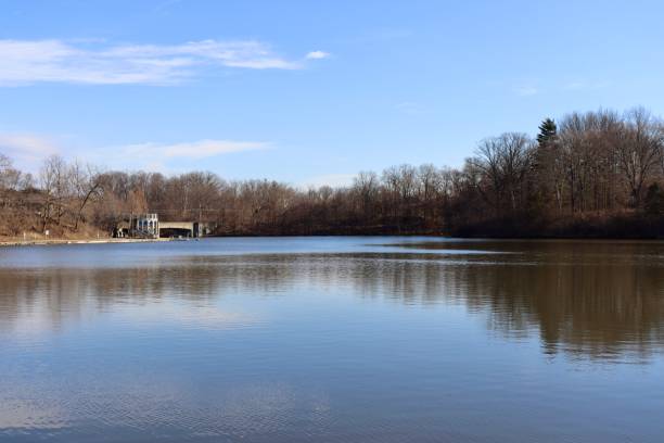 istock Quiet Lake in the Countryside 2134097247