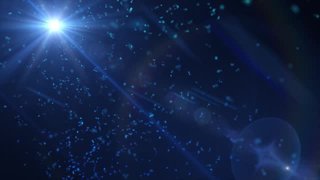 4k Glowing Space Dust Motion Background