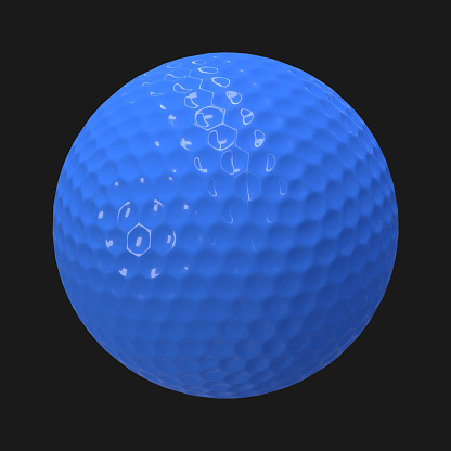 Golf ball Sport and Recreation, 3d render