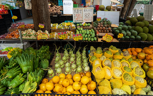 Tropical fruit stall