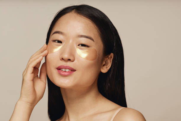 istock Asian Model With Hydrating Patches Under Eyes 2134262098