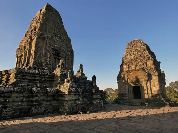 istock Golden Hour: Sunrise Over Ancient Pre Rup Temple, Angkor Wat, Siem Reap, Cambodia 2134277527