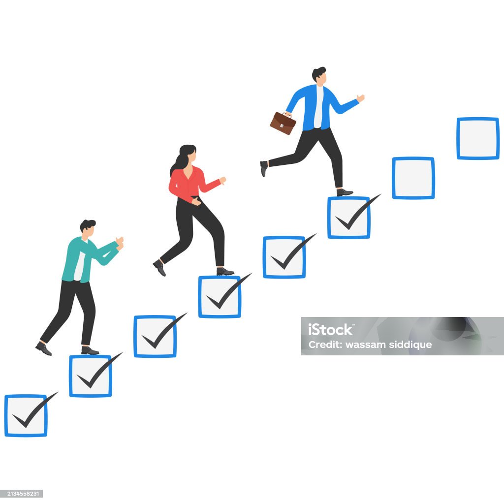 In Progress Task Image Team With Project Progress Task Management Cooperation To Complete Task ...
