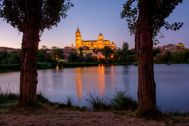 istock Salamanca cathedral night. Castilla y Leon, Spain. 2134614514