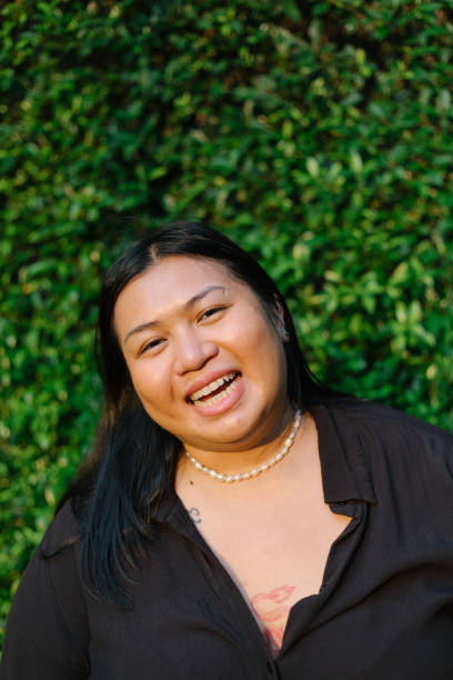 istock Woman Smiling And Laughing At Camera 2134707901