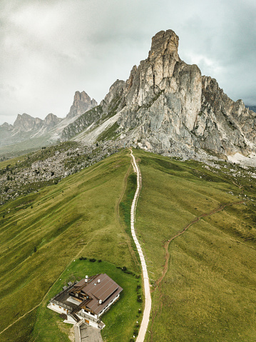 Passo Giau Landscape in Italy