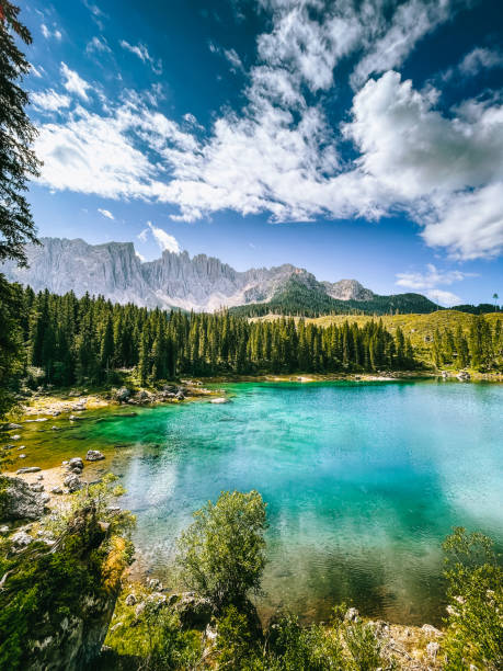 istock Carezza Lake in Trentino 2134750124