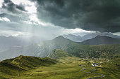 Passo Giau Landscape in Italy