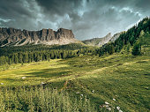 Passo Giau Landscape in Italy