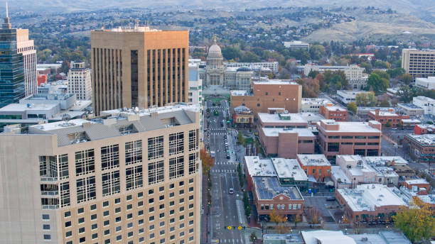istock Idaho State Capitol in city 2134776429