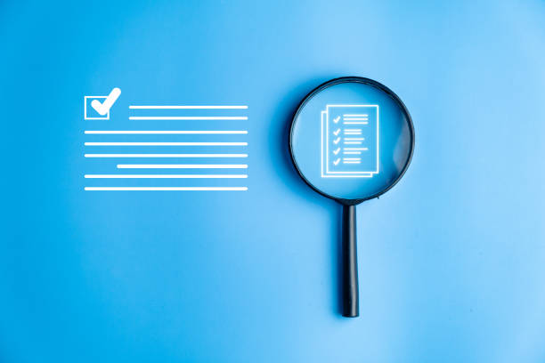 istock Check and approve concepts. Document management, online approve paperless quality assurance and ERP management. 2134782721