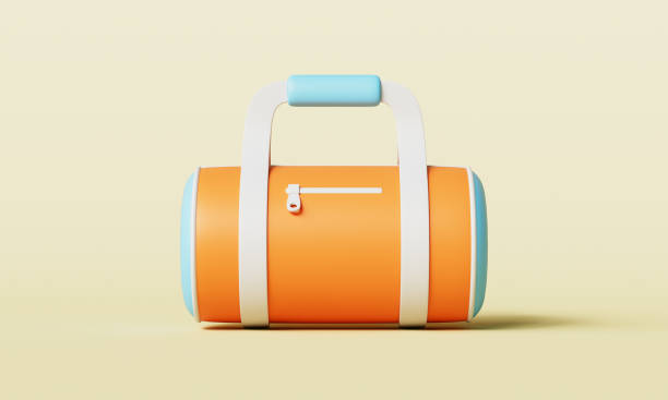 istock Sports Duffel Bag Icon. 3D Rendering 2134834200
