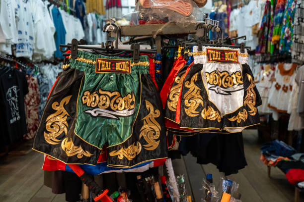 Souvenirs Market, Thailand - boxing shorts