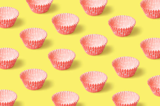 Baking cases liner, cookware and kitchenware accessories concept, cuisine tools