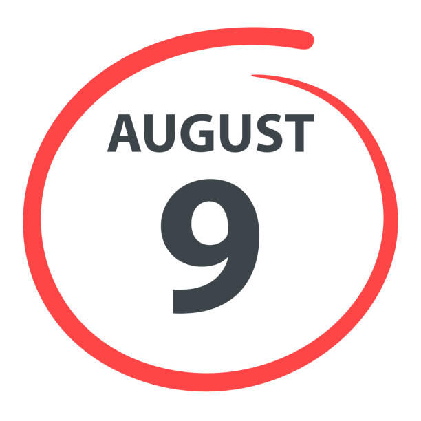 Aug 09 250+ Calendar August 9 Stock Photos, Pictures & Royalty-Free Images ...