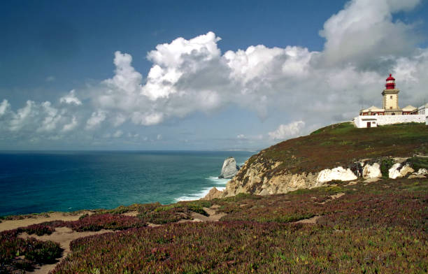 istock view of the lighthouse and rocky coast 2134906568