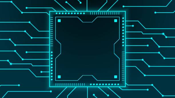 istock Technology background with place for your logo or text 2134942844