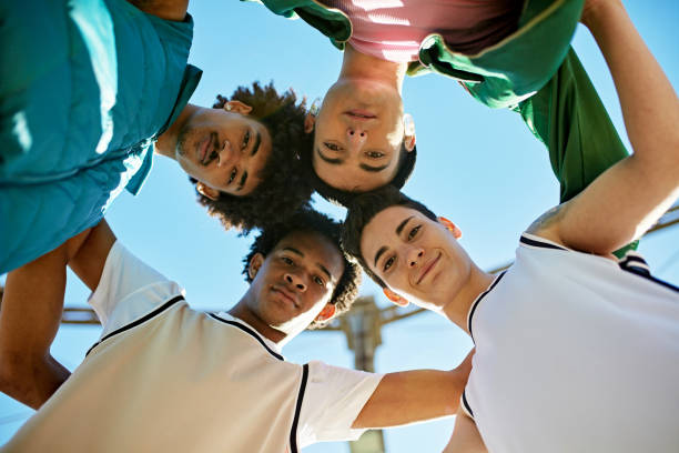 istock Unity among basketball friends 2134944426