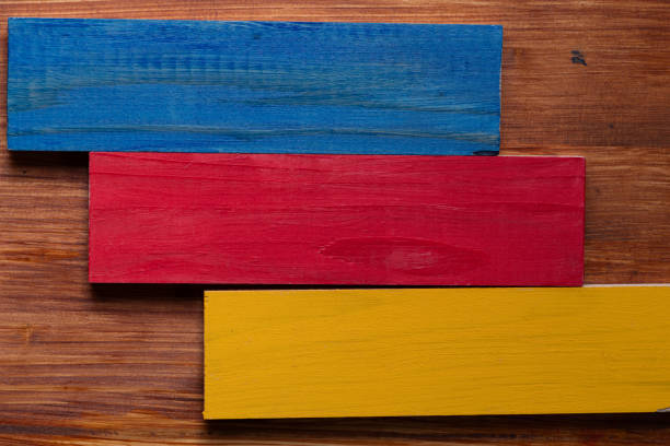 istock colorfully painted wooden boards 2134950759