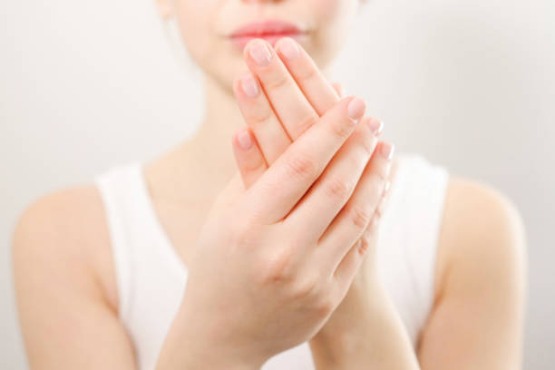 Woman's body care and beauty.