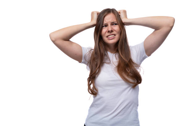 istock Young angry upset woman feeling negative emotions 2135021308