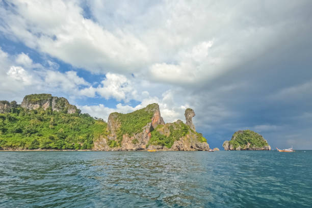 Beautiful Chicken island on the Andaman sea in Thailand.