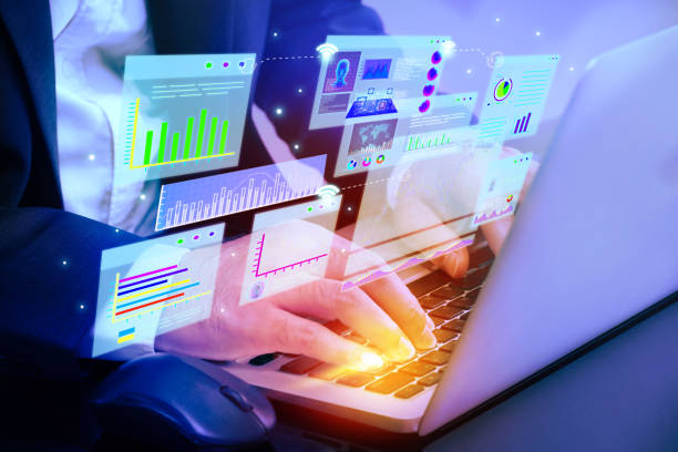 istock Businessman 's hands are typing on notebook keyboard 2135040373