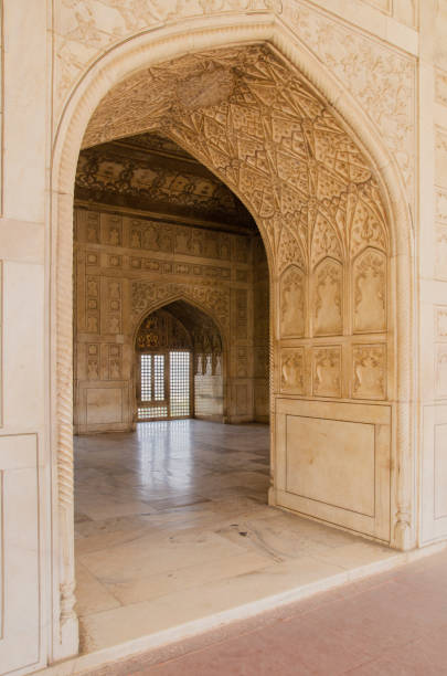 istock The Khas Mahal in the Red Fort at Agra 2135067301
