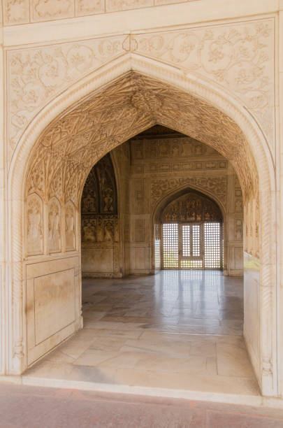 istock The Khas Mahal in the Red Fort at Agra 2135067826