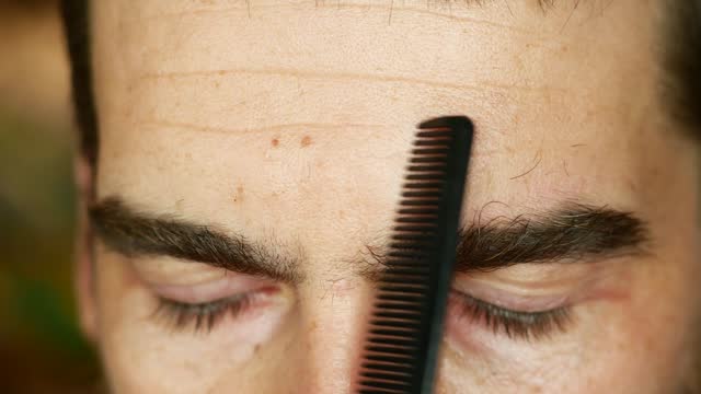 Men's Eyebrow Grooming: Trimming and Shaping