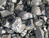 Ferroalloy. Ferro alloy background texture. Ferro manganese, ferrotitanium, ferromolibdenum, ferroniobium, ferromanganese.