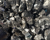 Ferroalloy. Ferro alloy background texture. Ferro manganese, ferrotitanium, ferromolibdenum, ferroniobium, ferromanganese.