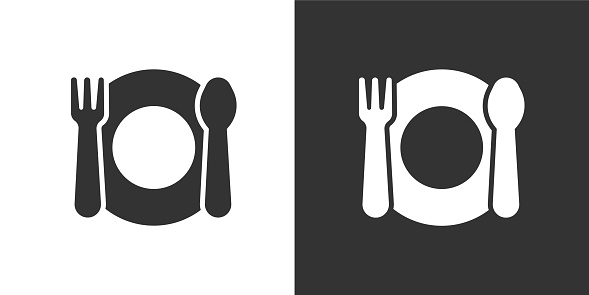 Meal solid icons. Containing data, strategy, planning, research solid icons collection. Vector illustration. For website design, logo, app, template, ui, etc