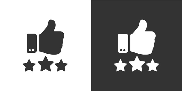 Positive feedback solid icons. Containing data, strategy, planning, research solid icons collection. Vector illustration. For website design, logo, app, template, ui, etc