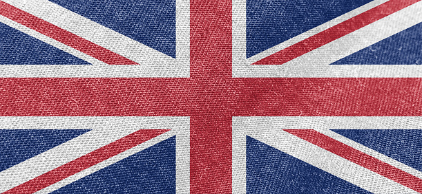 United Kingdom (Union Jack) flag in cotton.