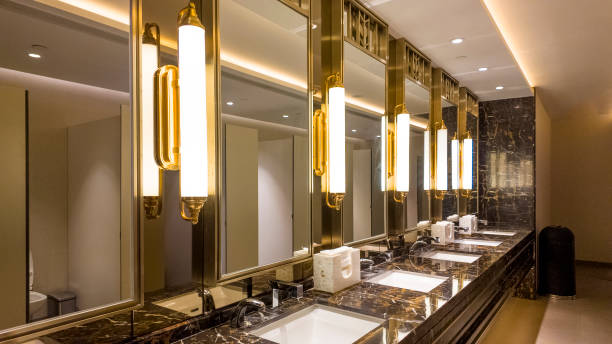istock Toilets in luxury hotels 2135663049