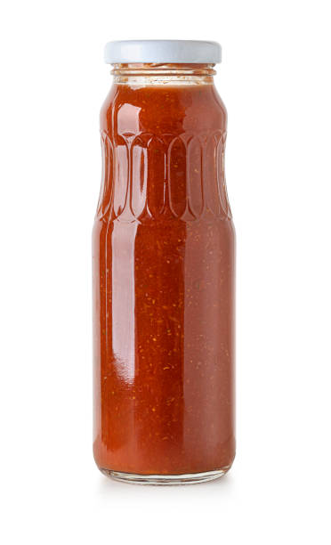 istock bbq sauce glass jar isolated 2135687462