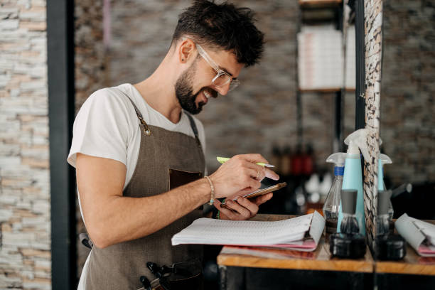 Modern hairdresser