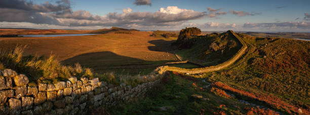 istock Hadrian's Wall, Northumberland, England 2135717065