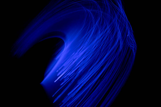 lines of light in the dark
