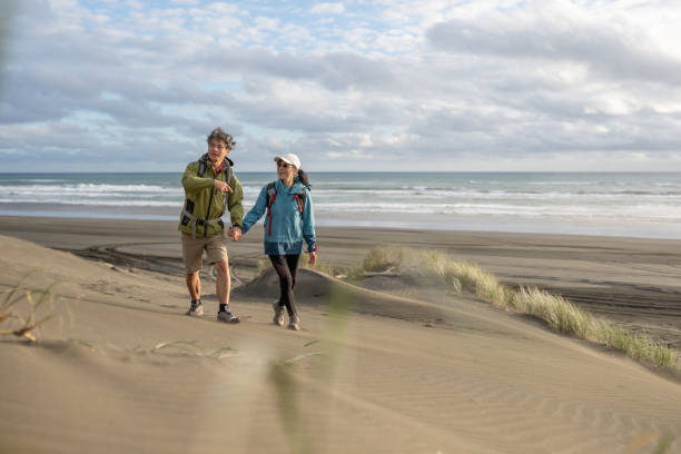 istock Weekend Walk at the Local Beach 2135911011