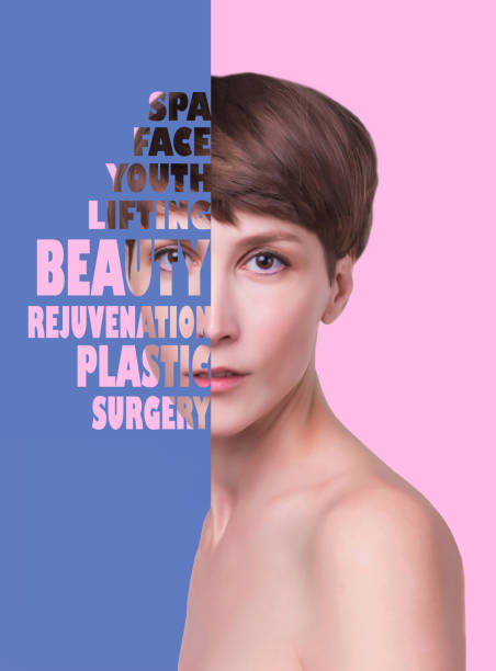 istock Young female with clean fresh skin 2135914139