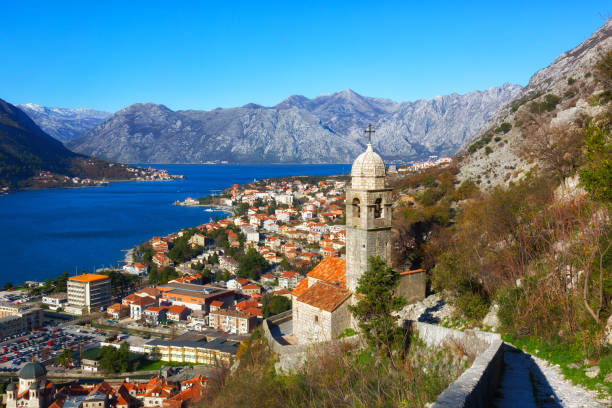 istock Top view of  Kotor, Montenegro 2135916281