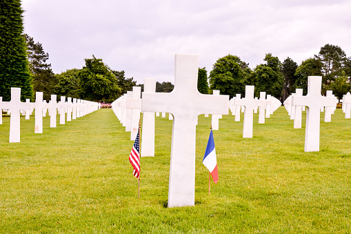 Photo Picture of French American Cemetery in Normandy