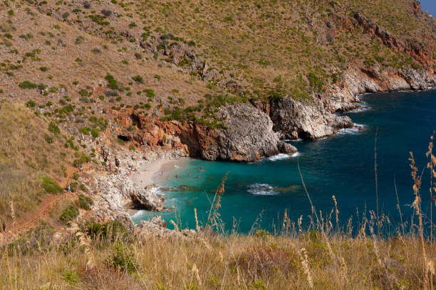 istock Cala Capreria, Zingaro Nature Reserve. Sicily Italy 2136078232