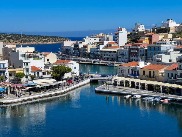 Agios Nikolaos is a costal city at the Lasithi prefecture in east Crete Greece