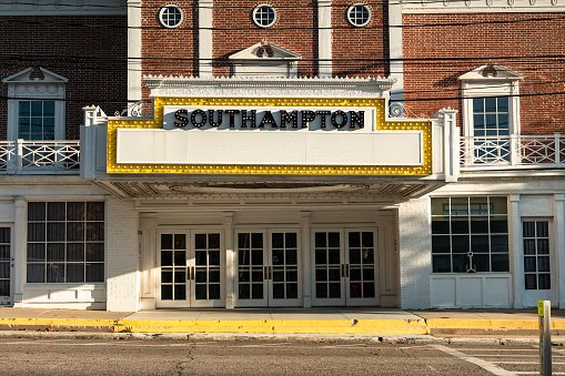 Montgomery, Alabama, USA - Oct. 2, 2021: Exterior of the Freedom Rides Museum in downtown Montgomery housed in the old Greyhound station renovated back to its 1951 appearance.