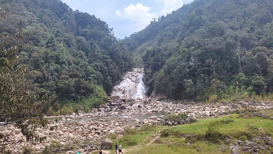 Cascada velo de la novia