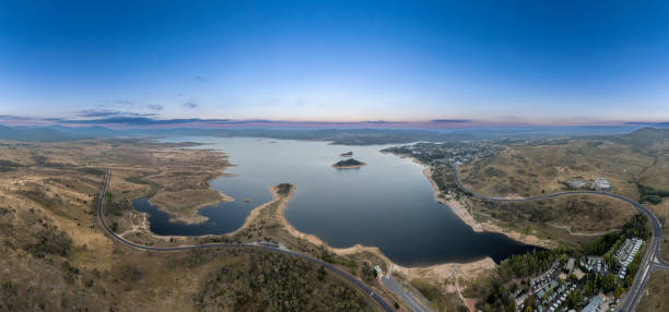 istock Lake Jindabyne panorama NSW 2136578264