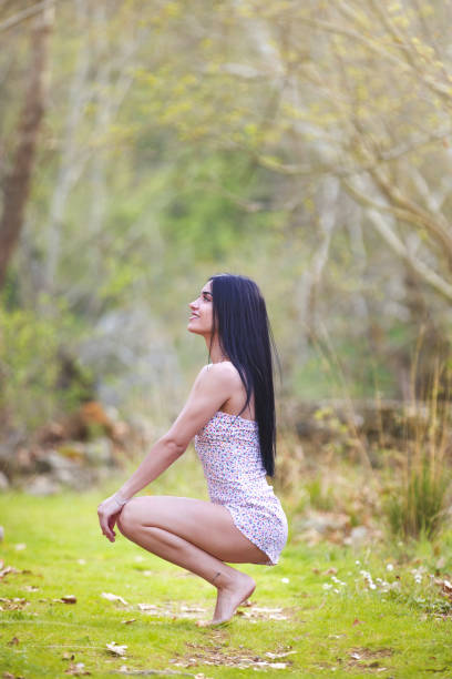 istock young woman on the grass 2136764669